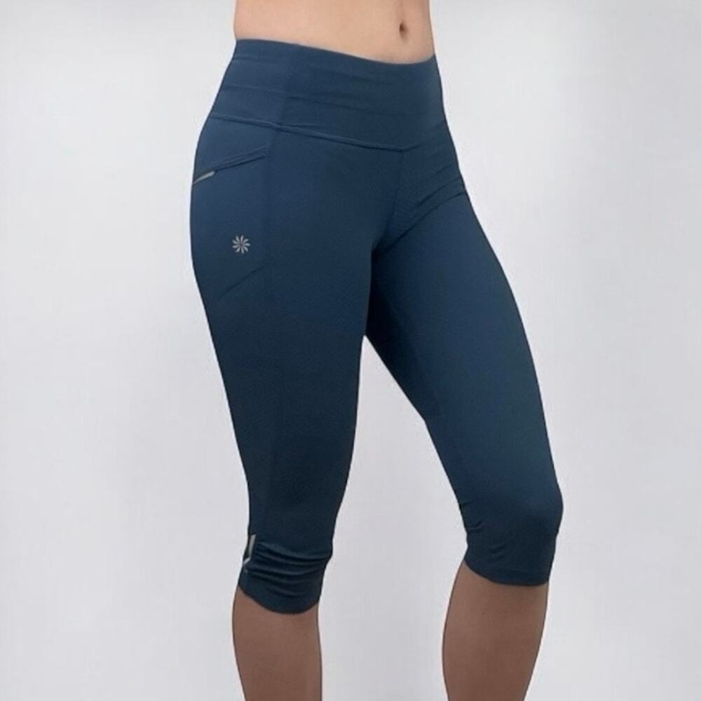 💙3 for $15 Athleta Navy Blue Capris Cropped Active Leggings
